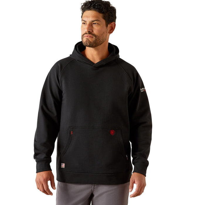 Ariat Men's FR DuraStretch Work Hard Black Hoodie