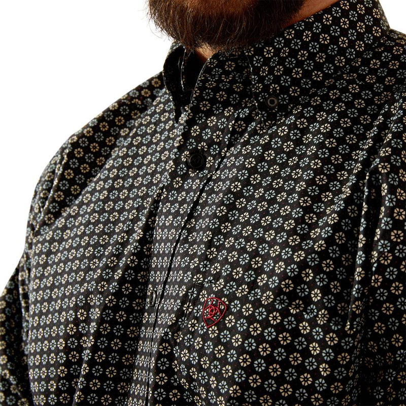 Ariat Mens Turq Classic Gustav Shirt