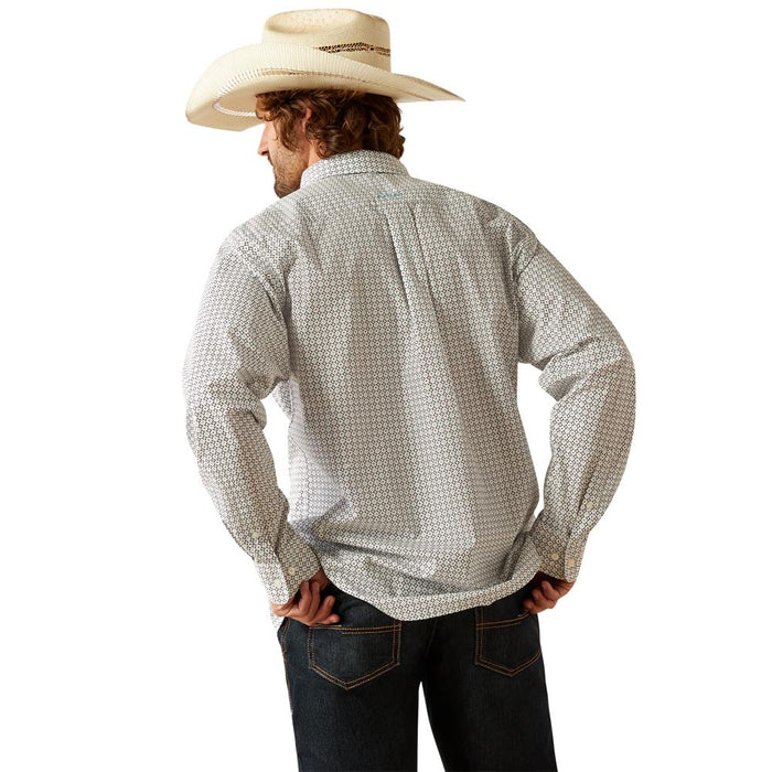 Ariat Mens White Classic Gaylor Shirt