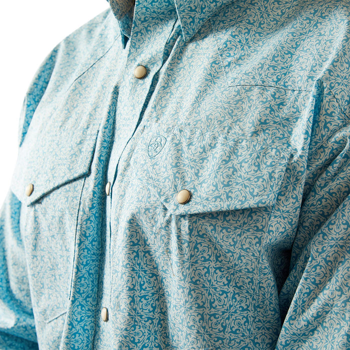 Ariat Mens Turquoise Folke Classic Shirt