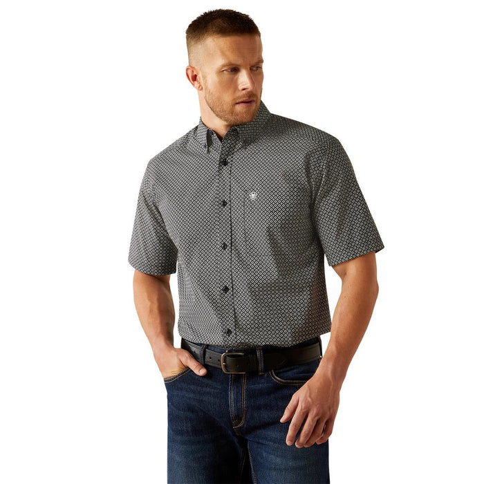 Ariat Mens Black Classic Gene Short Sleeve Shirt