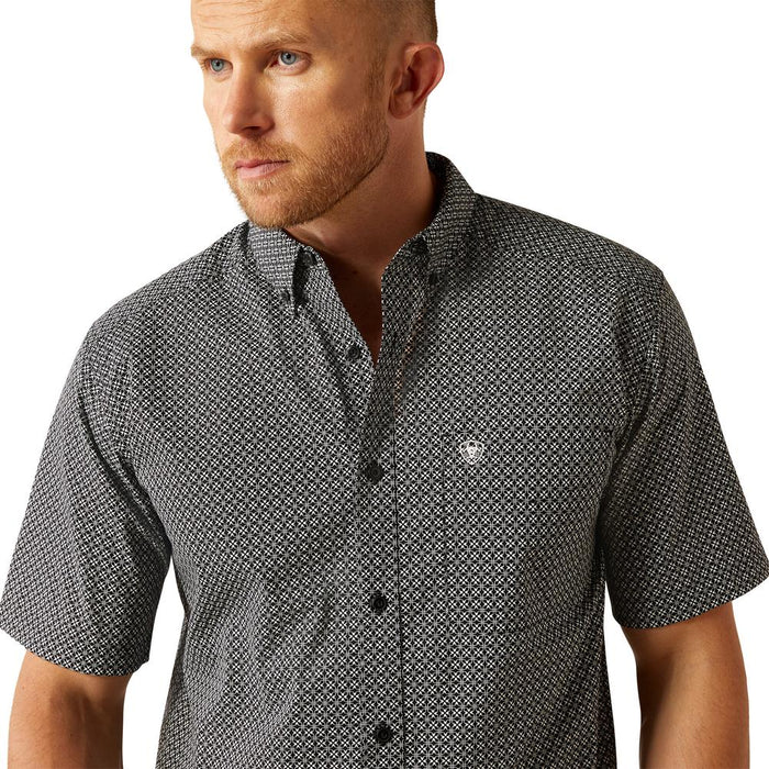 Ariat Mens Black Classic Gene Short Sleeve Shirt