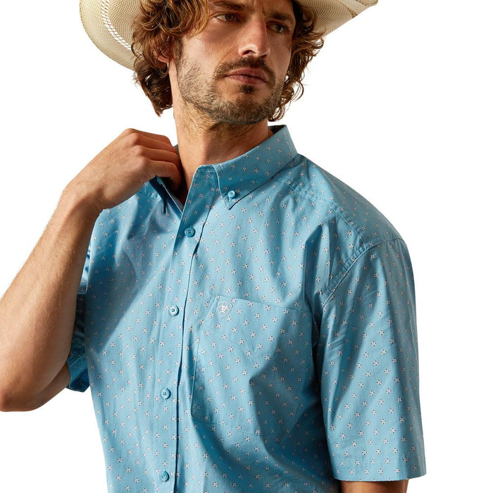Ariat Mens Turq Classic Guy Shirt