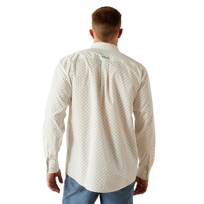 Ariat Mens Adrian White Wrinkle Free Shirt