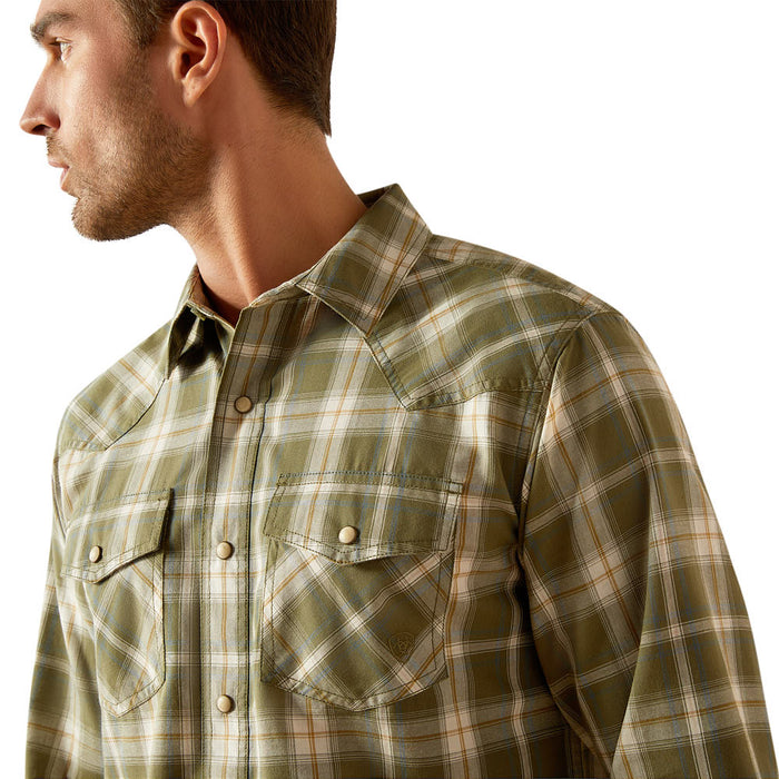 Ariat Men's Olive Hermie Retro Shirt