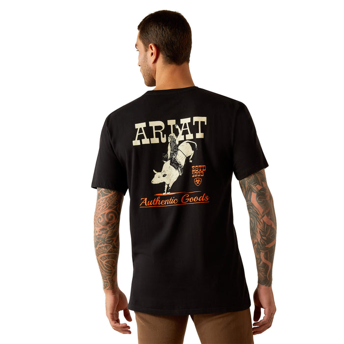 Ariat Mens Black Bull Tee