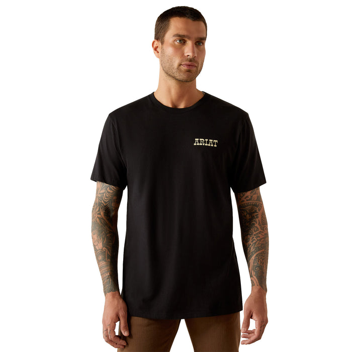 Ariat Mens Black Bull Tee