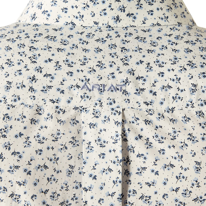 Ariat Mens Periwinkle Oaks Wrinkle Free Shirt