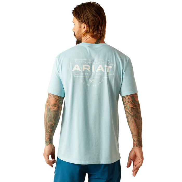 Ariat Mens Sky Blue T-Shirt