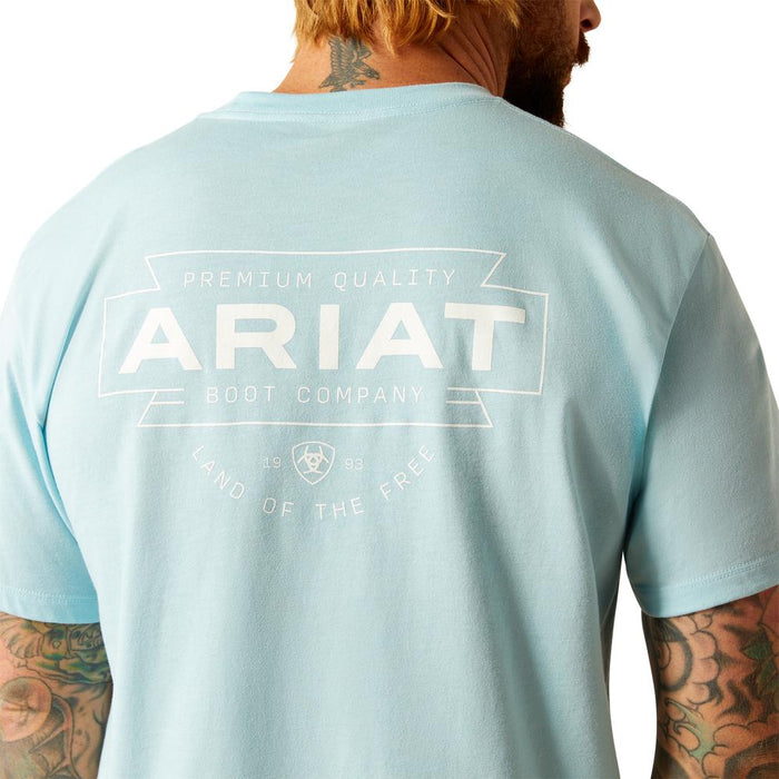Ariat Mens Sky Blue T-Shirt
