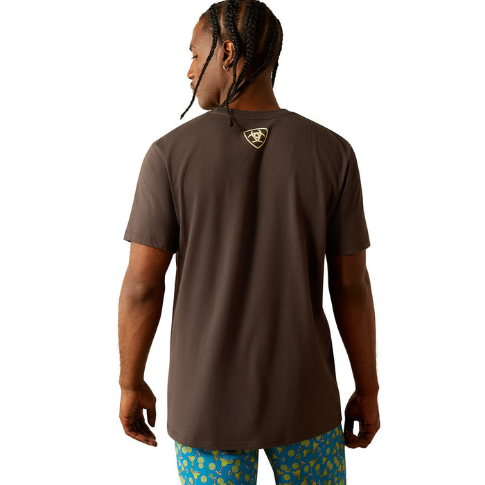 Ariat Mens Sponsors Vintage Black Tee