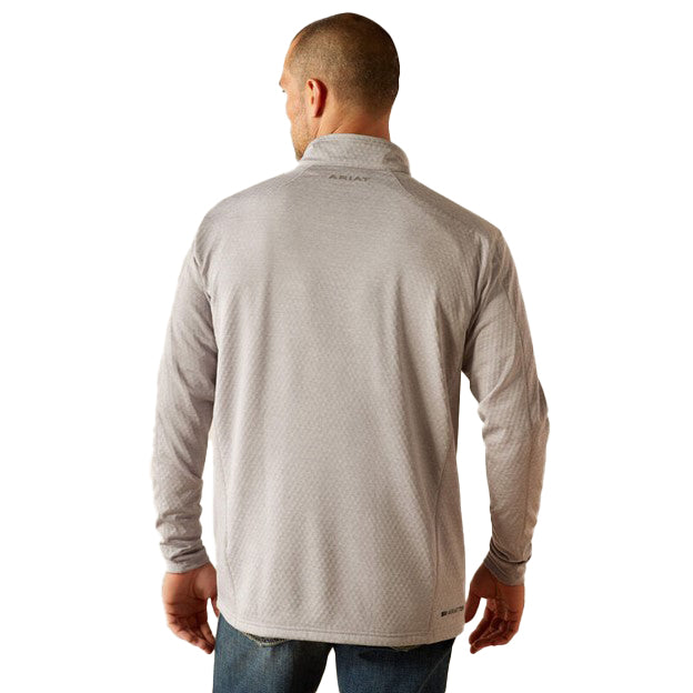 Ariat Mens Hex Silver Sconce 1/2 Zip Pull Over