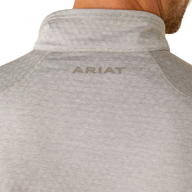 Ariat Mens Hex Silver Sconce 1/2 Zip Pull Over