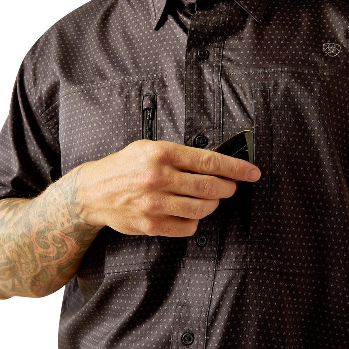 Ariat Men's Black Arrows Classic Short Sleeve VentTEK Shirt