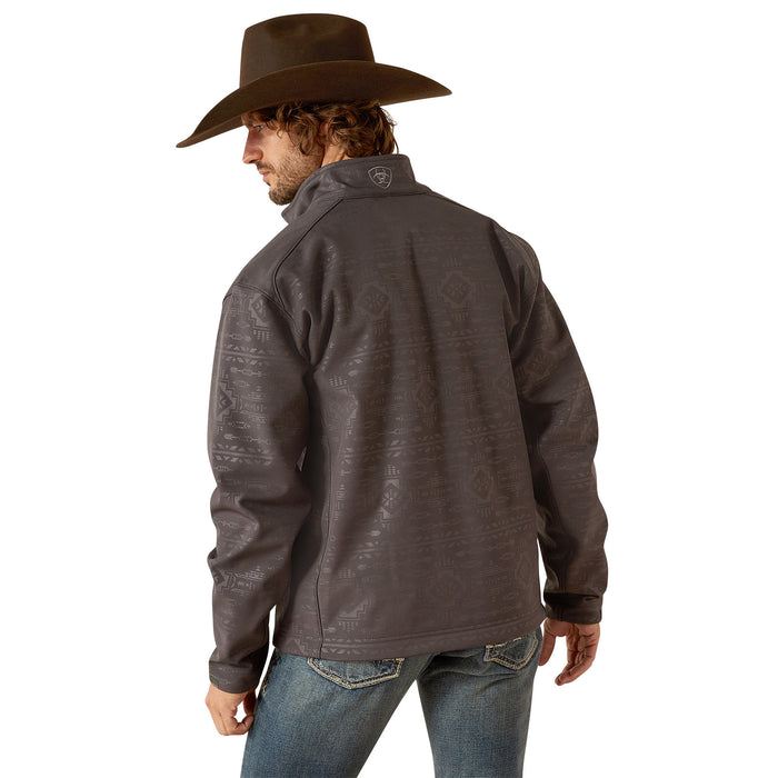 Ariat Mens Phantom Emboss Logo Softshell Jacket