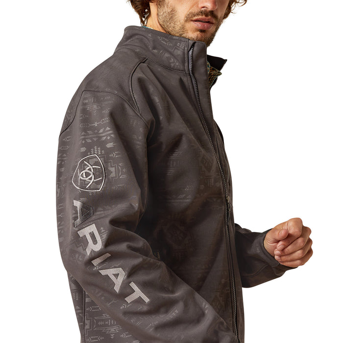 Ariat Mens Phantom Emboss Logo Softshell Jacket