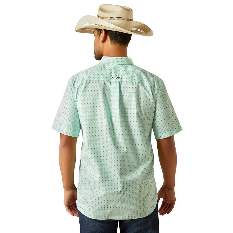 Ariat Mens White Wrinkle Free Ellis Classic Shirt