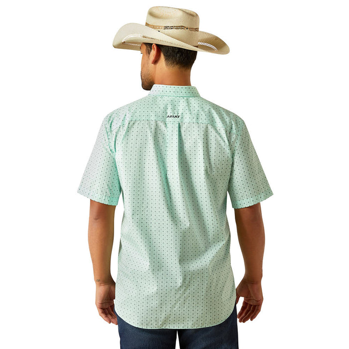 Ariat Mens White Wrinkle Free Ellis Classic Shirt