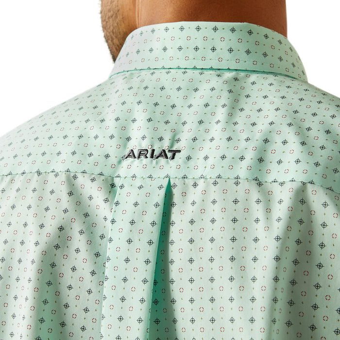 Ariat Mens White Wrinkle Free Ellis Classic Shirt