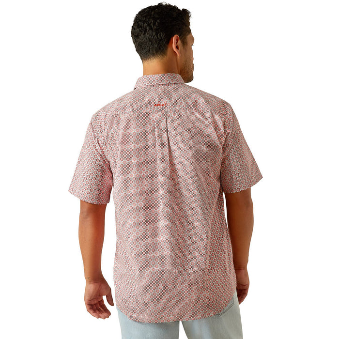 Ariat Mens Red Welch Classic Shirt