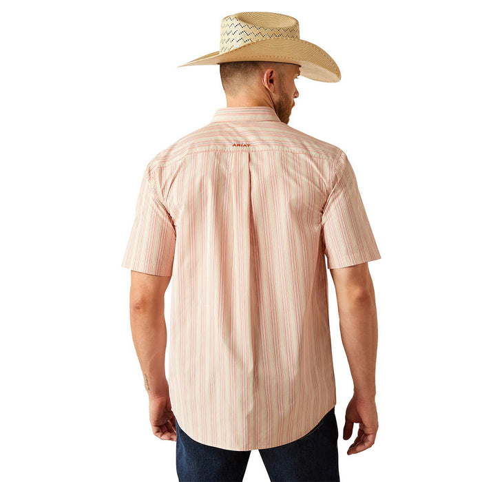 Ariat Men's Khaki Pro Series Winter Classic Short Sleeve Button Up Shirt