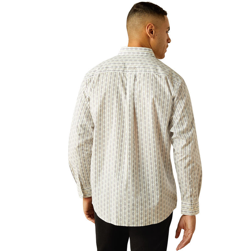 Ariat William White Classic Long Sleeve Button Up Shirt
