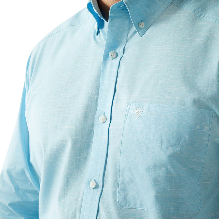 Ariat Men's Light Blue Slub Classic Shirt