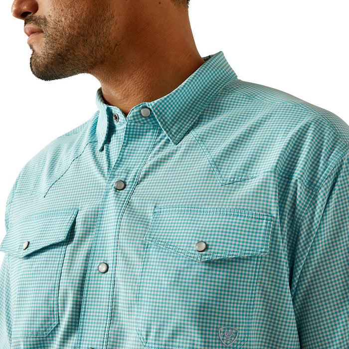 Ariat Men's Blue Western VentTek Shirt