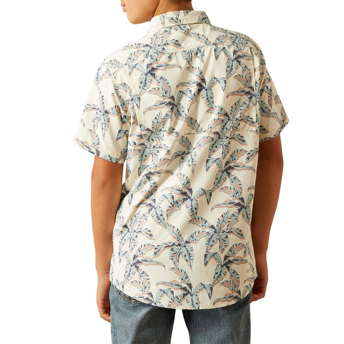 Ariat Boy's Papyrus Ven Tek Outbound Shirt