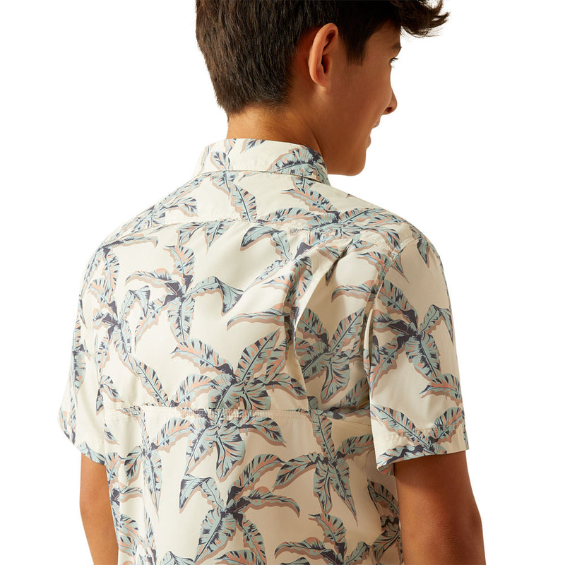 Ariat Boy's Papyrus Ven Tek Outbound Shirt