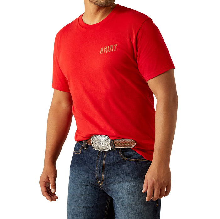 Ariat Men's Leather Shield Tee Shirt