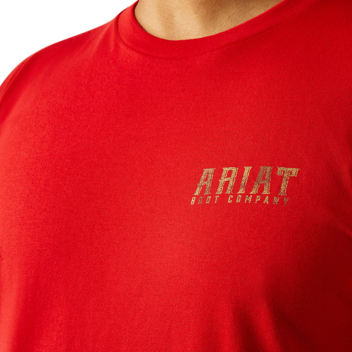 Ariat Men's Leather Shield Tee Shirt