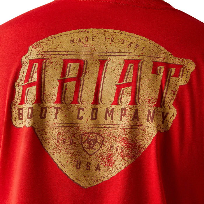 Ariat Men's Leather Shield Tee Shirt