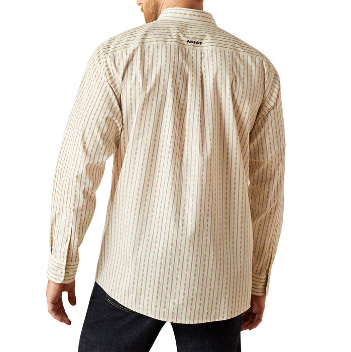 Ariat Men's Off White Wrinkle Free Randall Shirt