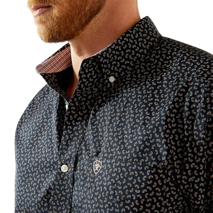 Ariat Men's Black Wrinkle Free Shirt