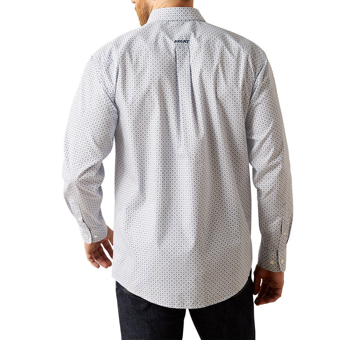Ariat Men's Blue Wrinkle Free Danny Shirt