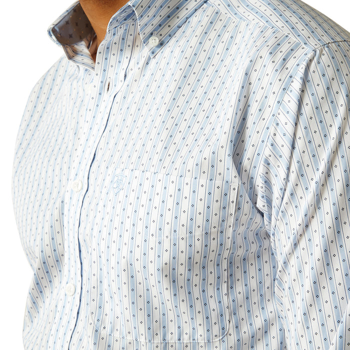 Ariat Men's Peach Wrinkle Free Dezmond Shirt