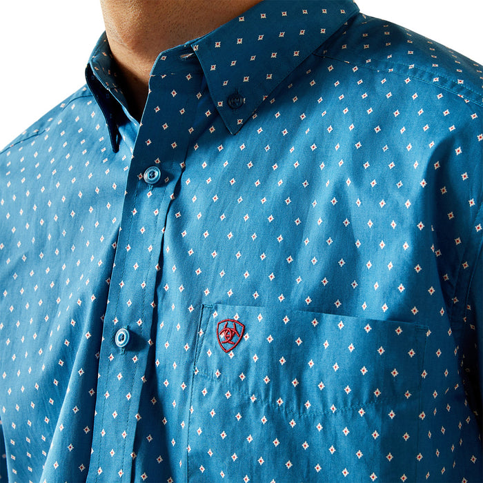 Ariat Men's Dark Teal Scott Classic Shirt