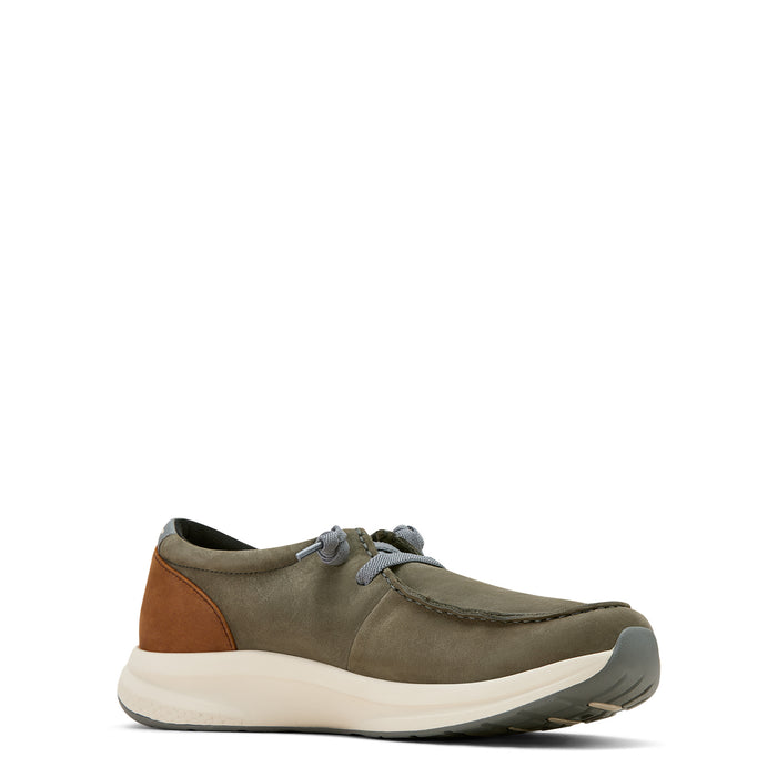 Ariat Mens Buckeye H2O Dark Grey/Status Brown Casual Shoe
