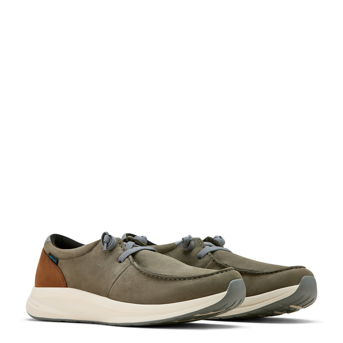 Ariat Mens Buckeye H2O Dark Grey/Status Brown Casual Shoe