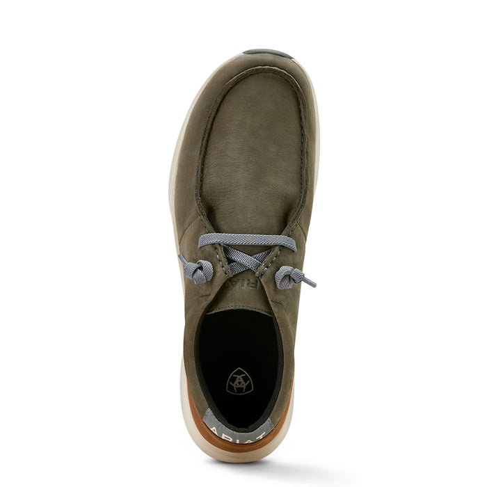 Ariat Mens Buckeye H2O Dark Grey/Status Brown Casual Shoe