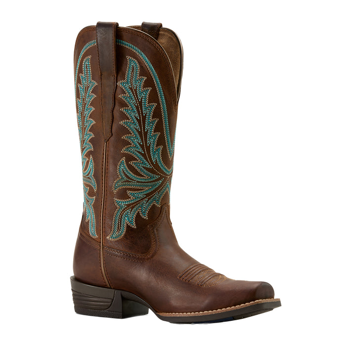 Ariat Women`s Rock Creek Sassy Brown Vamp 12In Sassy Brown Top Boot