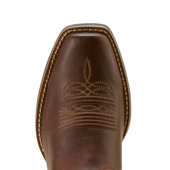 Ariat Women`s Rock Creek Sassy Brown Vamp 12In Sassy Brown Top Boot