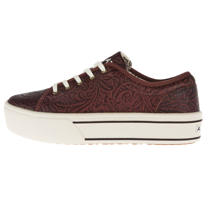 Ariat Women`s Skylar Brown Floral Embossed Casual