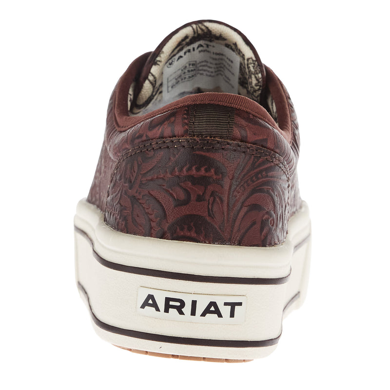 Ariat Women`s Skylar Brown Floral Embossed Casual