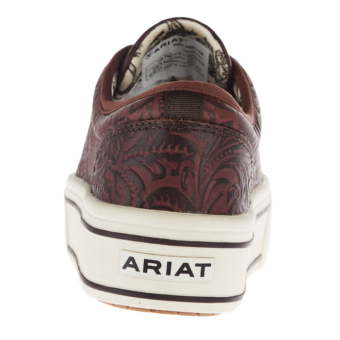 Ariat Women`s Skylar Brown Floral Embossed Casual