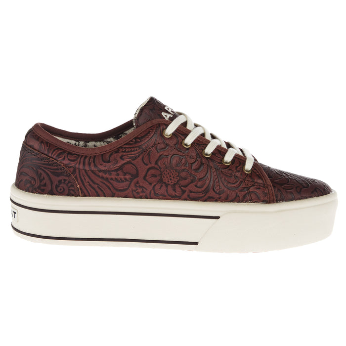 Ariat Women`s Skylar Brown Floral Embossed Casual