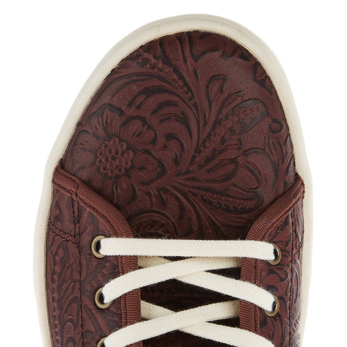 Ariat Women`s Skylar Brown Floral Embossed Casual