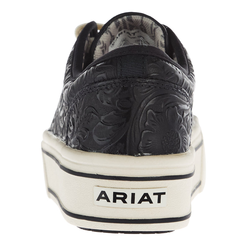 Ariat Women`s Skylar Black Floral Embossed Casual