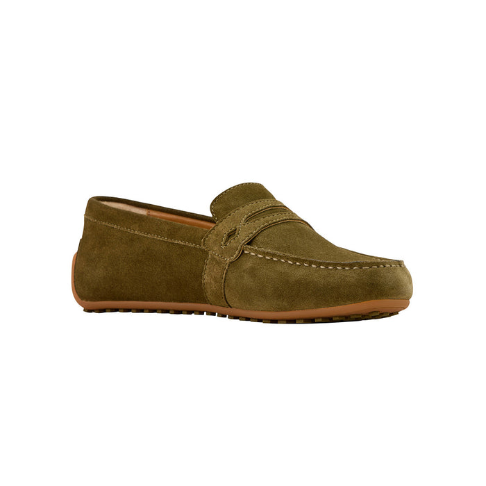 Ariat Women`s Dark Olive Suede Selene Driving Moc